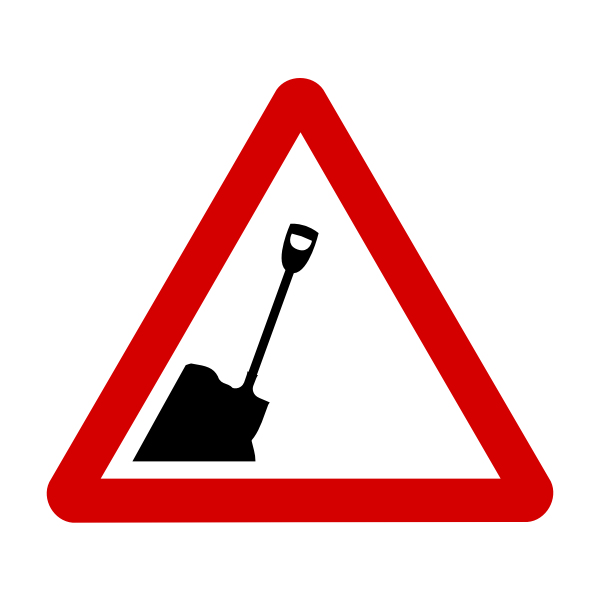 SVG Men on strike symbol