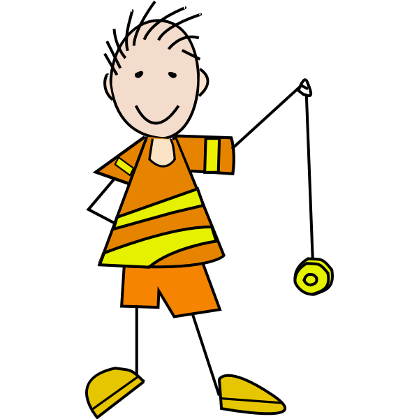 SVG Menininho vector clip art
