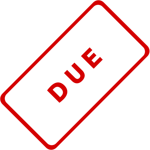 SVG Merlin2525 Due Business Stamp 1
