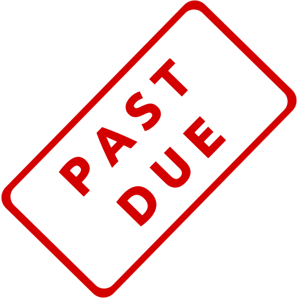 SVG Merlin2525 Past Due Business Stamp 1