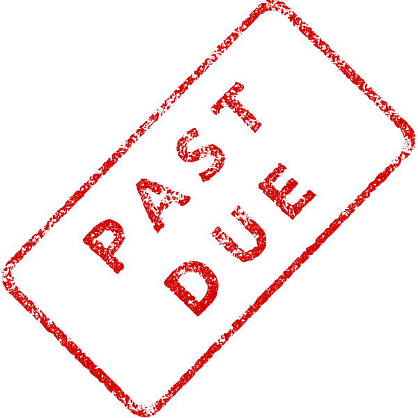 SVG Merlin2525 Past Due Business Stamp 2
