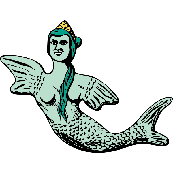 SVG mermaid