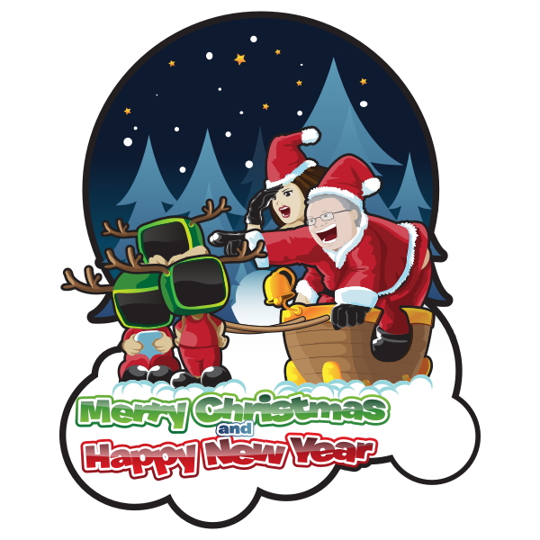 SVG Merry Christmas And Happy New Year