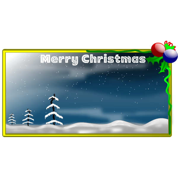 SVG Merry Christmas Vector