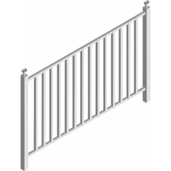 SVG Metal fence image