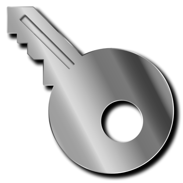 SVG Metal key