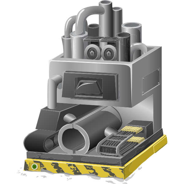 SVG Metal machine