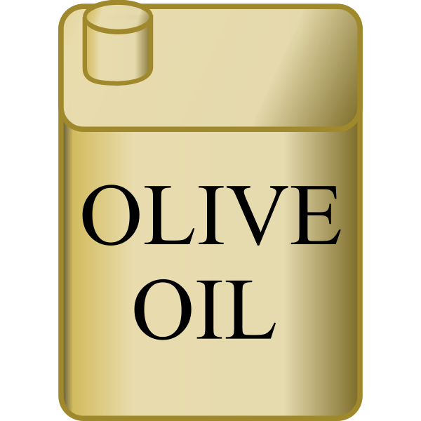 SVG Metal Olive Oil Container