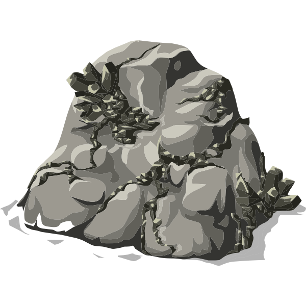 SVG Metal rocks
