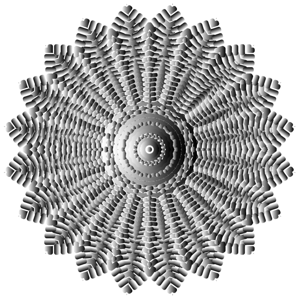 SVG Metallic blossom