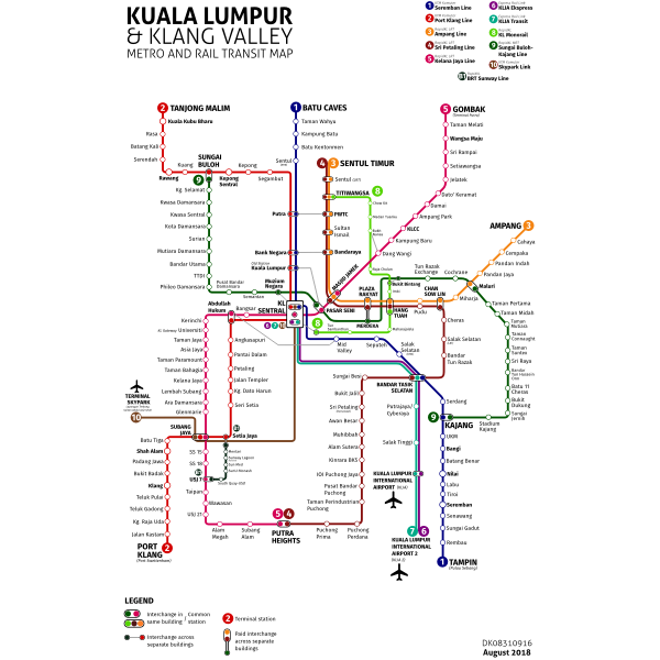 SVG Metro rail transit