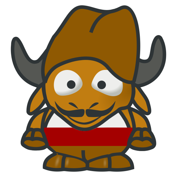 SVG Mexican midget character vector graphics