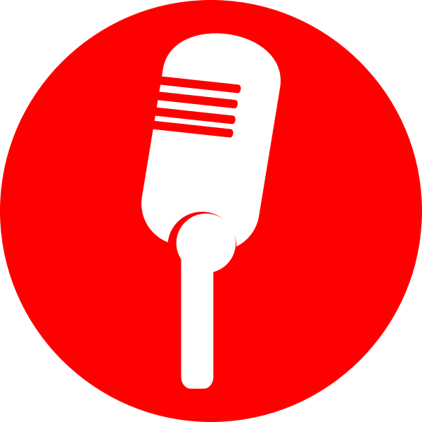 SVG Microphone vector icon