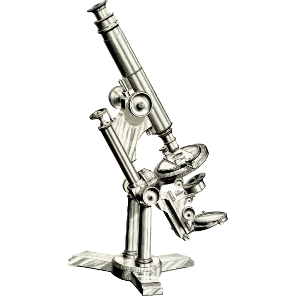 SVG Microscope drawing