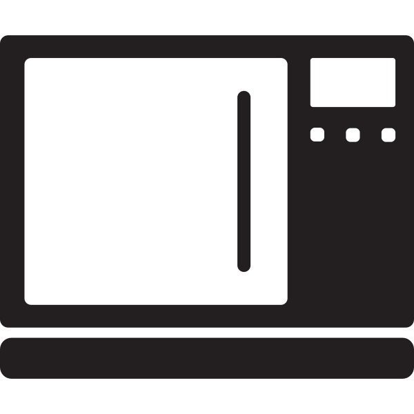 SVG Microwave icon