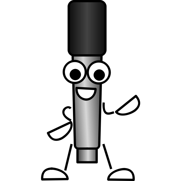 SVG Mike the mic