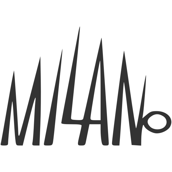 SVG MILANO lettering