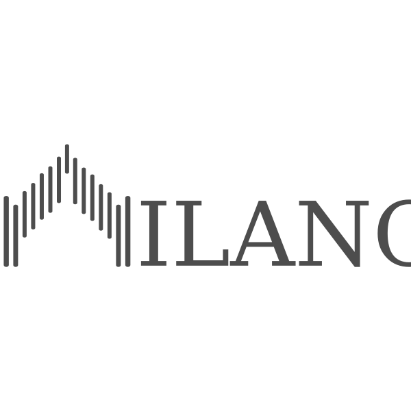 SVG Milano text logotype