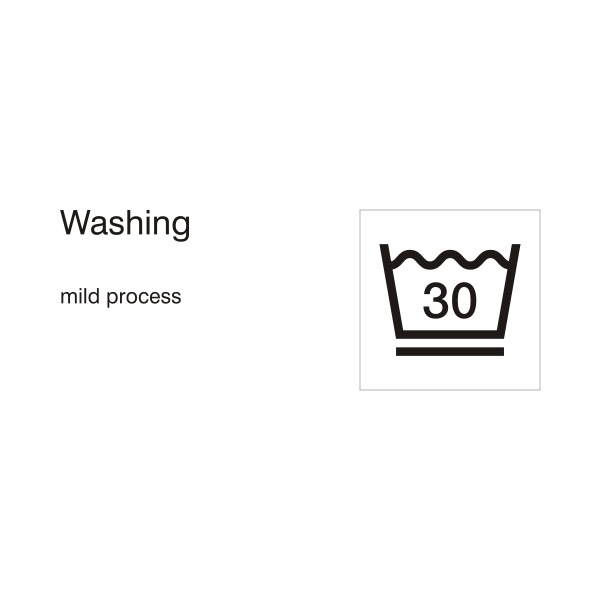 SVG Mild washing process - 30 C