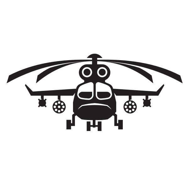 SVG Military helicopter-1584445913