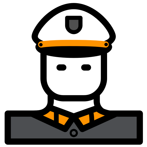 SVG Military officer