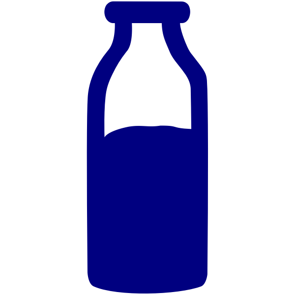 SVG Milk bottle silhouette