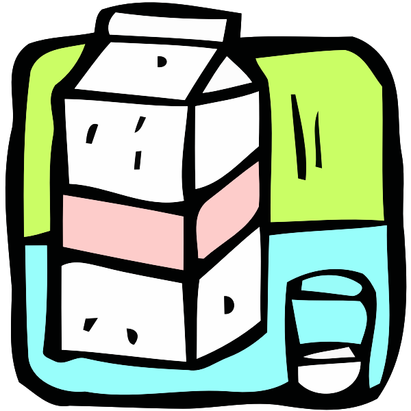 SVG Milk card