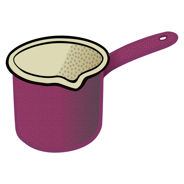 SVG Milk pot