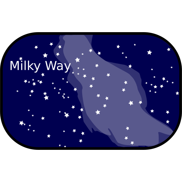 SVG Milky Way