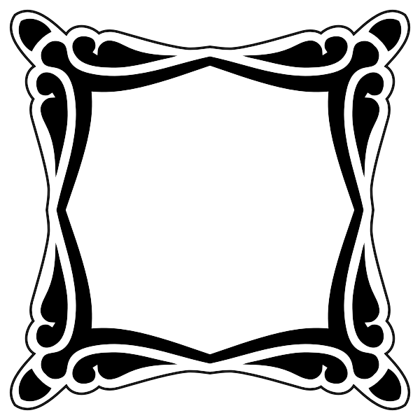 SVG Mirror framework silhouette