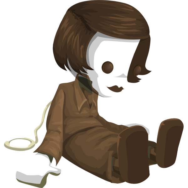 SVG misc doll ayn rand
