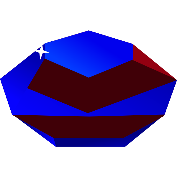 SVG misc gem sapphire