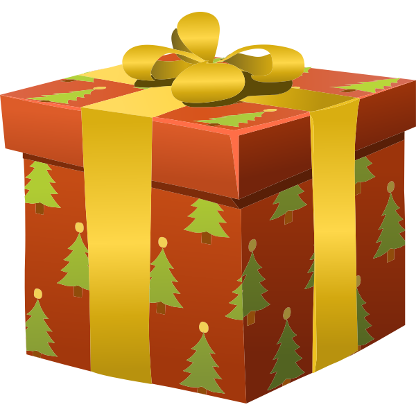 SVG misc glitchmas present