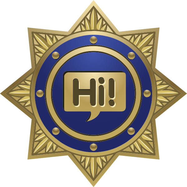 SVG misc greeter badge