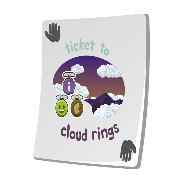 SVG misc paradise ticket cloud rings