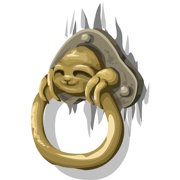 SVG misc sloth knocker