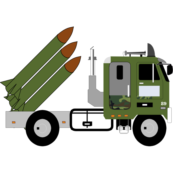 SVG Missile truck
