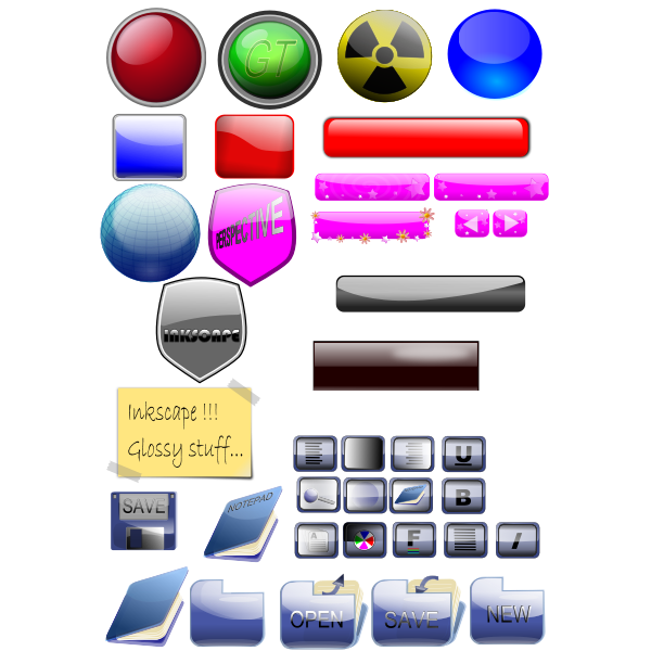 SVG Mixed Gloss Stuff