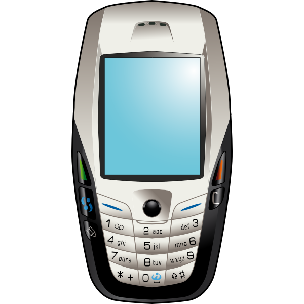 SVG Mobile phone vector clip art