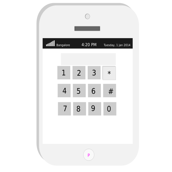SVG Mobile Smart Phone
