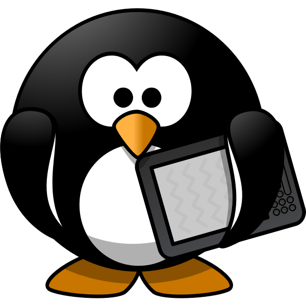 SVG Modern penguin