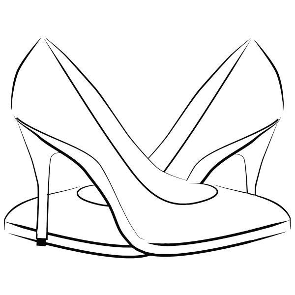 SVG Modern shoes
