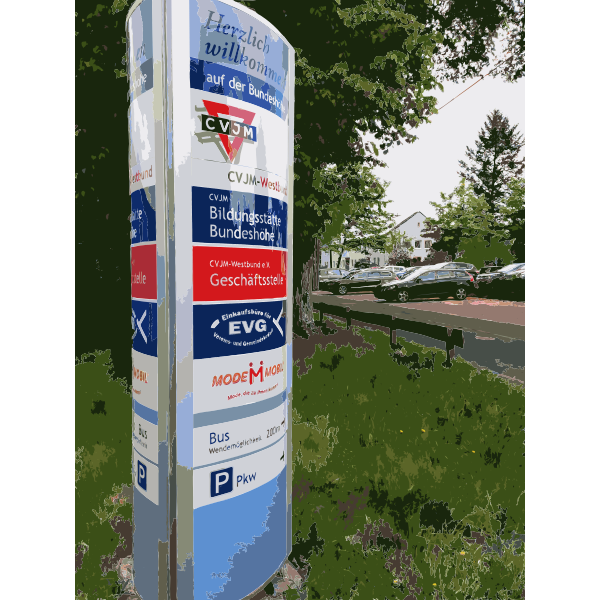 SVG Modern Signpost 2015071540