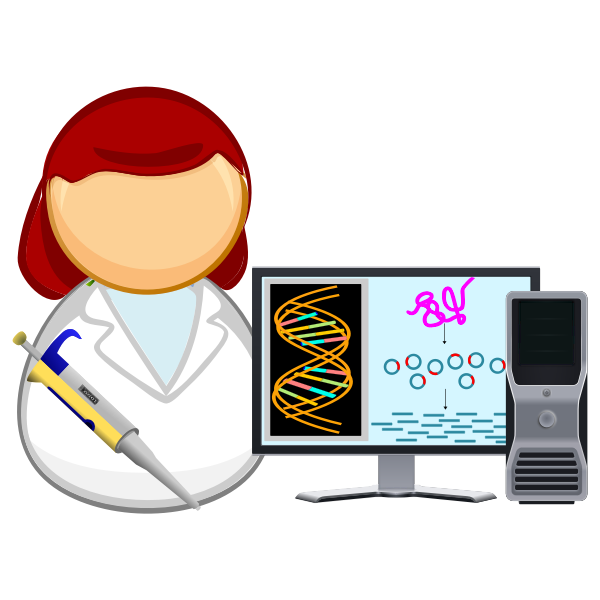 SVG Molecular biologist