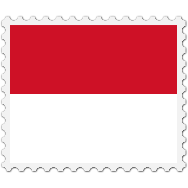 SVG Monaco flag image