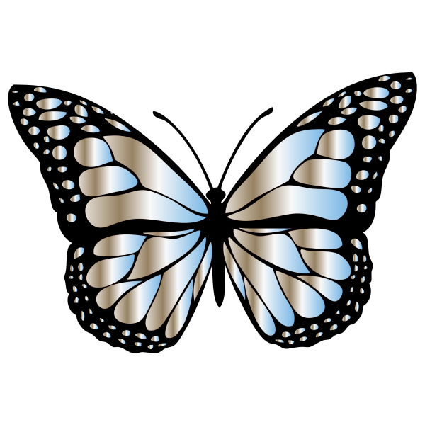 SVG Monarch Butterfly 2 Variation 10