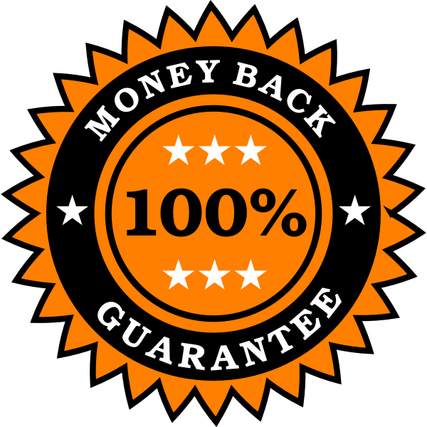 SVG Money Back Guarantee Sticker