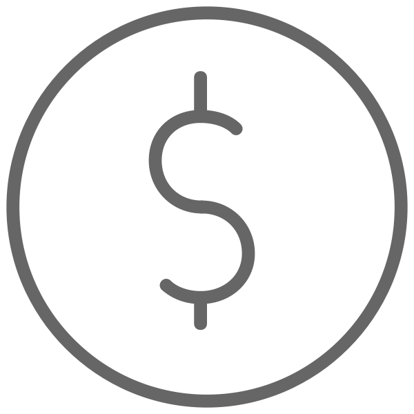 SVG Money circle symbol