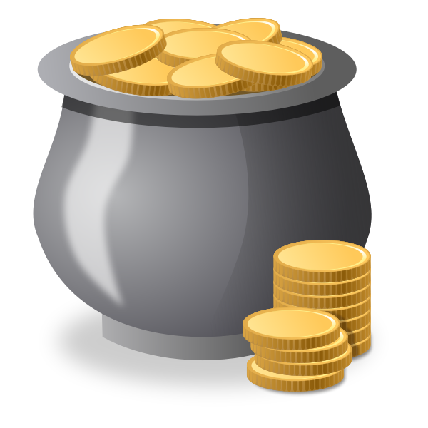 SVG Money Pot Vector