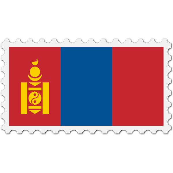 SVG Mongolia flag icon